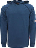 BOCOMAL FR Hooded T Shirts Heather Series 6oz Flame Resistant NFPA2112 CAT2 Fire Retardant Hoodies Work Shirt