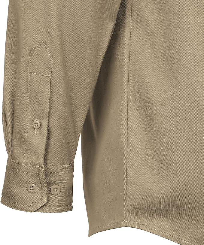 100% Cotton Mens Fr Shirts 7.5oz Flame Resistant Shirts NFPA2112 Men's Fire Retardant Welding Shirts