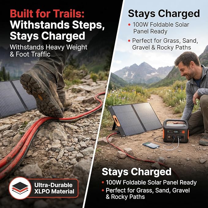 Solar Panel Extension Cable 10 AWG 20Ft 6mm² Wire Gauge Certified PV Cable,100% Tinned Copper with Male and Female Waterproof mc4 Connectors,for RV, Home Boat Photovoltaic Systems