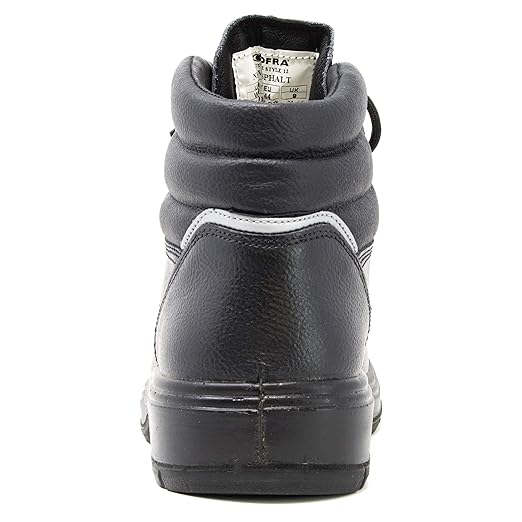 Cofra 82020-CU0.W10 New Asphalt EH PR Safety Boots, 10, Black