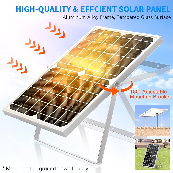 Solar Pond Pump, 15W Solar Fountain Pump with 190GPH Flow & 4 Spray Styles, 16.5Ft Extendable Power Cord, Debris Barrier Bag for Outdoor Fountain, Ponds, Fish Tank, Waterfall, Garden Water Features