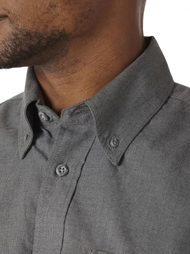 Wrangler Riggs Workwear Men's FR Flame Resistant Two Pocket Work Shirt