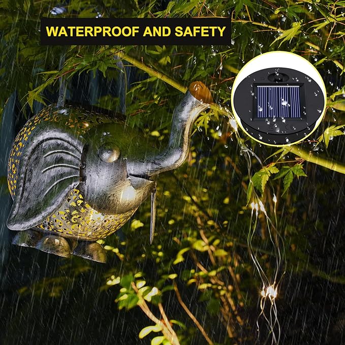 Solar Lights Replacement Top 2 Pack - 2.76 Inches Outdoor Replacement Solar Light Parts, LED Solar Lantern Light Lids, Waterproof Solar Lights Replacement Top Kit for Outdoor DIY Hanging Lanterns