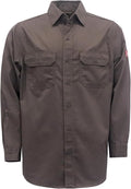 TICOMELA FR Shirts for Men Flame Resistant/Fire Retardant Shirt NFPA2112 7.5oz Men's Welding Shirt