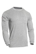 DRIFIRE Power Dry FR Long Sleeve T-Shirt (Grey - LG)