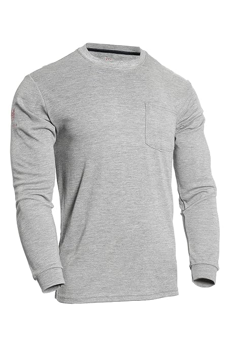 DRIFIRE Power Dry FR Long Sleeve T-Shirt (Grey - LGT)