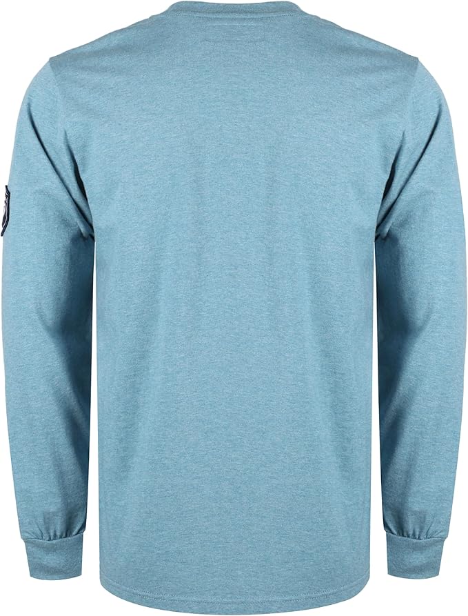 BOCOMAL FR Shirts Flame Resistant Shirt 5.5oz 100% Cotton Light Weight CAT2 Fire Retardant Henley Shirts