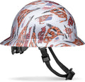 Acerpal Full Brim Vented Camo Design Matte Finish OSHA Construction Hard Hat with 6-Point Suspension