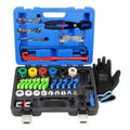45pcs Master Quick Disconnect Tool Set, Fuel Line Disconnect Tool Kit for Automotive A/C Fuel & Transmission Systems, Transmission Line Disconnect Tool Compatible with Various Automotives