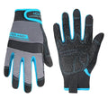 HANDLANDY Grip Work Gloves for Women Men, Safety Utility Yard Working Gloves, Flexible Touch Screen Mechanics Gloves (Grip-upgraded, X-Small (Pack of 1))
