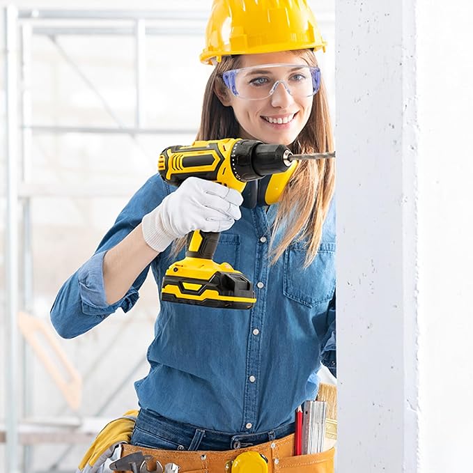 UNCO- Safety Goggles Over Glasses, Protective Goggles, Anti Fog, Work, Safety Glasses Over