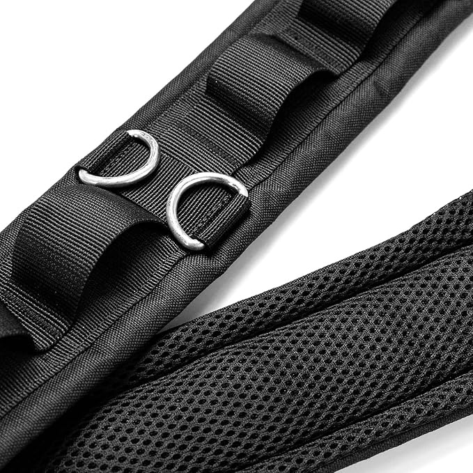 OPENMOON Multi 2” Padded Belt working tool belt,with six pen hole,8 metal locker