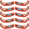 10Pcs Hard Hat Sweatband Washable Cotton Hardhat Liner Reusable Hardhat Accessories Air Cushion Sweatband Helmet Comforter Pad