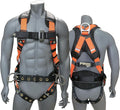 AFP Demon Comfortable Fall Protection Harness Kit – OSHA/ANSI PPE Full Body Safety Harness for Construction Work