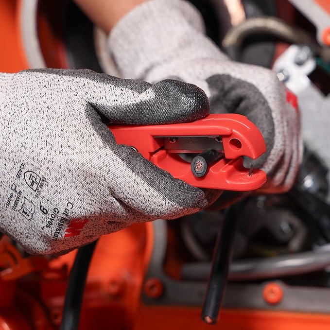 iCrimp ICP-240 Cable Stripper for AWG 12 to 4/0 Round Cables, Radial Wire Stripper with 2 Extra Blades