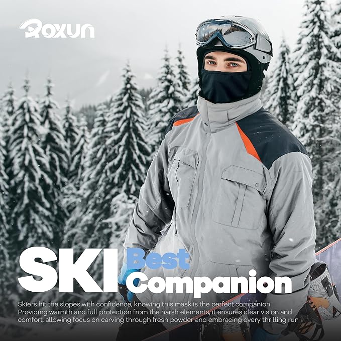 Ski Mask Balaclava Shiesty, Motorcycle Winter Windproof Warmth UV Protector for Men/Women