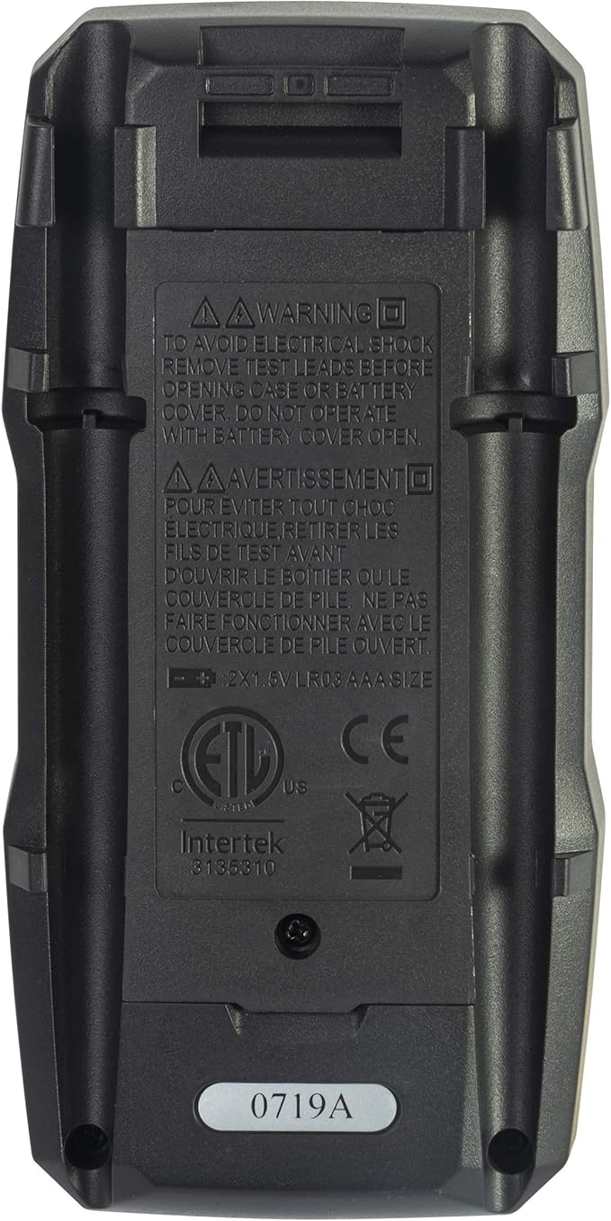 Sperry Instruments DM6410 8 Function Digital Multimeter, Yellow
