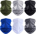 Geyoga Neck Gaiter Bandana Face Mask Summer UV Protection Cooling Breathable Face Mask Neck Scarf Balaclava for Men Women