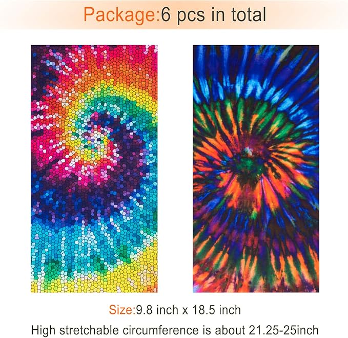 JOEYOUNG Headwear, Bandana, Neck Gaiter Head Wrap Headband Balaclava Magic Scarf