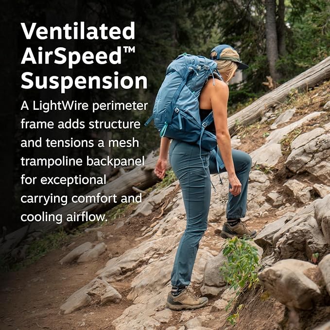 Osprey Sportlite Lightweight Hiking Backpack with Hydraulics Reservoir for Men & Women - Everyday Hydration Travel Bag