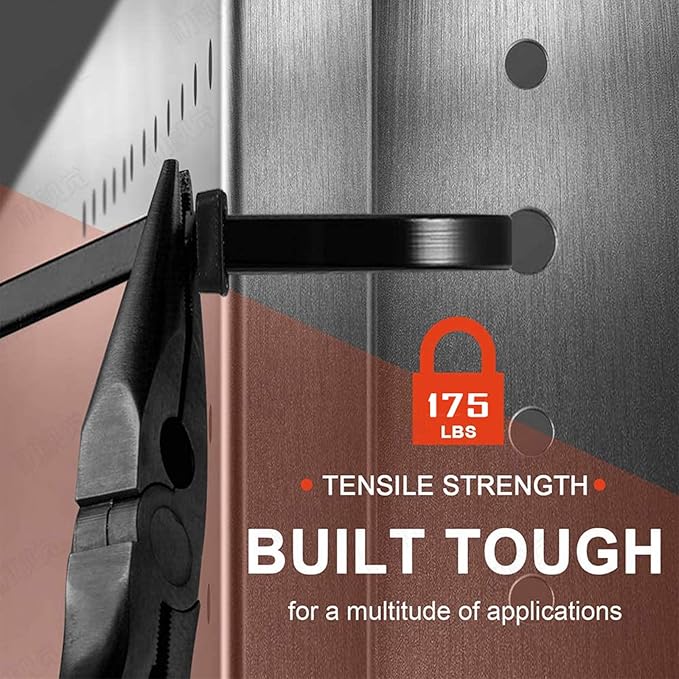 Long Zip Ties Heavy Duty 24 inch, Large Zip Ties with 175 lbs Tensile Strength, Big Cable Ties, Black, 45 Pack, by AGAOTIAN