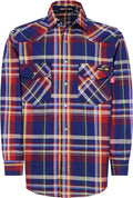 BOCOMAL FR Shirts Flame Resistant 100% C NFPA2112 7.5oz Men's Fire Retardant Welding Shirt