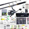 Goture Fishing Rod and Reel Combos,1.8M-2.7M Telescopic Fishing Pole Spinning Reel Line Lures Set with Carrier Bag,Telescopic Rod Kit for Starter Travel Saltwater Freshwater Gear Gift