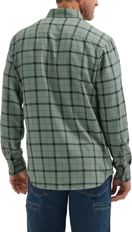 Wrangler Riggs Workwear Men's FR Flame Resistant Two Pocket Work Shirt