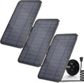 Solar Panel for Blink 3rd Gen Camera, Solar Panel Compatible with Blink Outdoor 3rd Gen Blink XT XT2 Camera, with 13.12Ft Outdoor Power Cable, Adjustable Mount, IP65 Waterproof 3 Pack