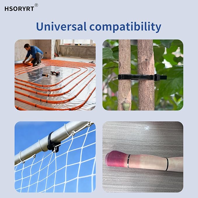 2000pcs Cable Ties, 18lbs Zip Ties, 4 inch Black Multi-Purpose Self-Locking Nylon Small Cable Management, UV Resistant Wire Ties, Plastic Ties for Home, Garage, Garden, Office, Workshop