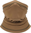 UV Protection Cooling Neck Gaiter Face Mask Scarf for Men - Windproof Neck Cover Bandana Neck Warmer Mask