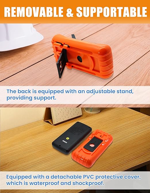 Digital Multimeter Tester Portable Multimeter Multi Testers for Electrical Applications Smart Multi Meter Measures Voltage, Current, Resistance, Continuity and Diode (Model AMT32)