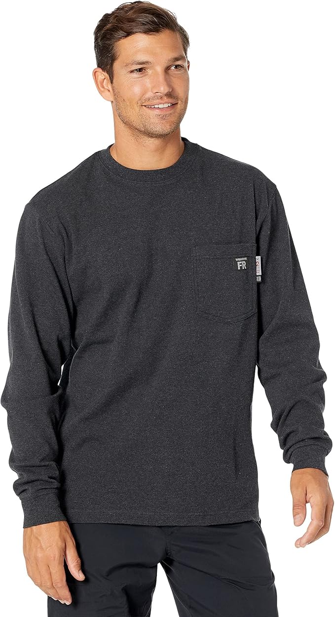 Wolverine Men's Flame Resistant Long Sleeve Tee