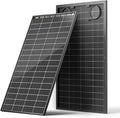HQST N-Type 16BB 200W Bifacial Solar Panel, with 25% Efficiency, Grade A+ Cells, IP65 Rating for RV, Trailer, Marine, Home Rooftop, Farm, Off Grid