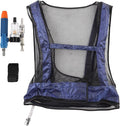 Air Vest Cooling Waistcoat, Welding Steel Cooling Air Jacket Vest Cool, Vortex Tube Compressed Air Conditioning Cooling Vests with Self Compressor for High Temperature Use