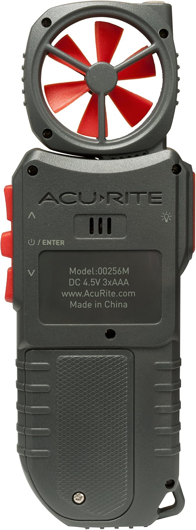 AcuRite 00256M Portable Anemometer with Inspection Light