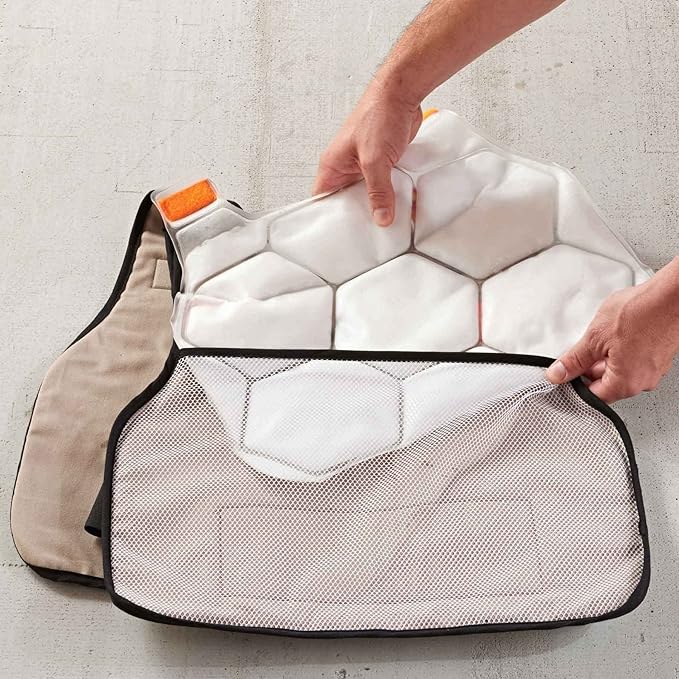 Cooling Ice Packs, Includes 2 Charge Packs, Compatible with Ergodyne Chill Its Cooling Vests, L/XL