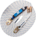 Palmer Safety Vertical Lifeline Assembly - 25FT Rope Harness Safety Lanyard with Rope Grab - Fall Protection Kit
