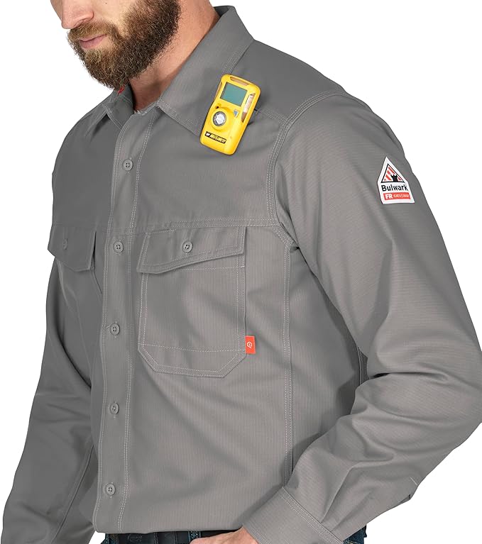 Bulwark FR Men's Flame Resistant Men's Iq Series Endurance Work Shirt