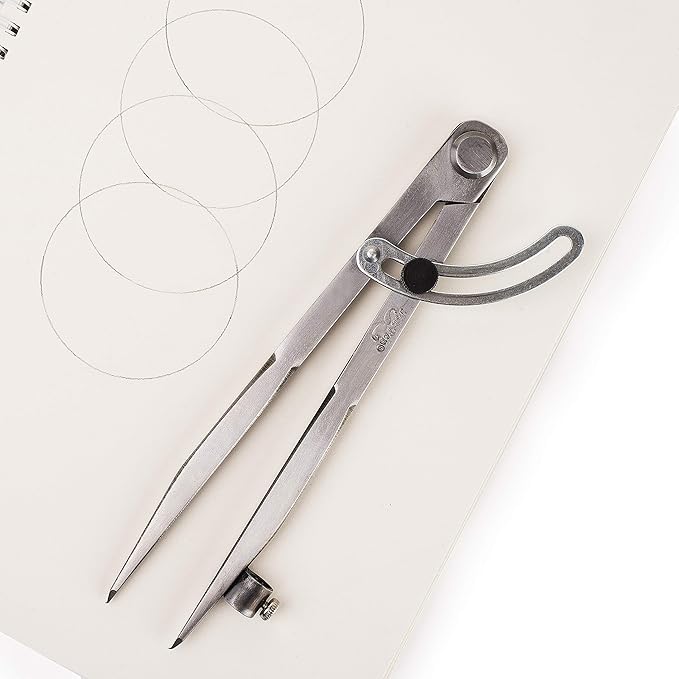 Mr. Pen- Professional Compass for Woodworking, 8 Inch Compass with Wing