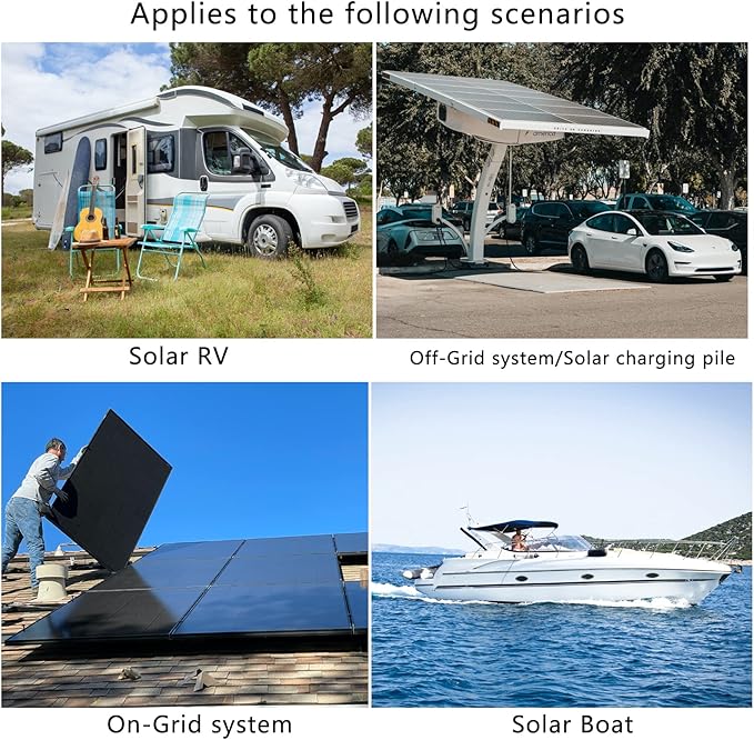IP66 Solar PV DC Quick Disconnect Switch 64 Amp, 1000V Solar Combiner Box, PV Solar Panel Disconnect Switch with Solar Connector for Solar Power System, Off/On-Grid Solar System, RV and Boats