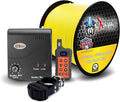 Extreme Dog Fence Electric Dog Fence + Behavior Trainer Contain + Train Dual Feature Solution and Expansion Components - 1 Dog System with 1000 Feet of 20 Yellow Gauge
