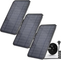 Solar Panel Compatible with Blink Outdoor 4 (4th Gen), Solar Panel for Blink Camera 4 Outdoor with 13.12Ft Outdoor Power Cable Adjustable Mount IP65 Waterproof 3 Pack