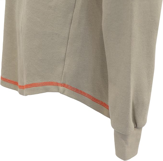 VATRENUS FR Shirts Henley 5.5oz 100% Cotton Flame Resistant Long Sleeve T-Shirts