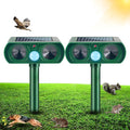 2026 Solar Ultrasonic Animal Repeller Outdoor Cat Deer Repellent Devices with Motion Sensor Waterproof Squirrel Racoon Fortress Pro Animal Deterrent Devices for Rabbit Skunk Repellent for Yard