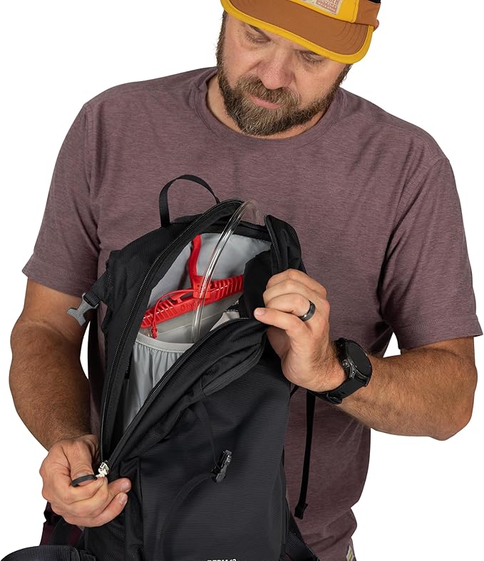 Osprey Berm Biking Backpack with Hydraulics Reservoir - Lightweight Hydration Backpack for Men and Women