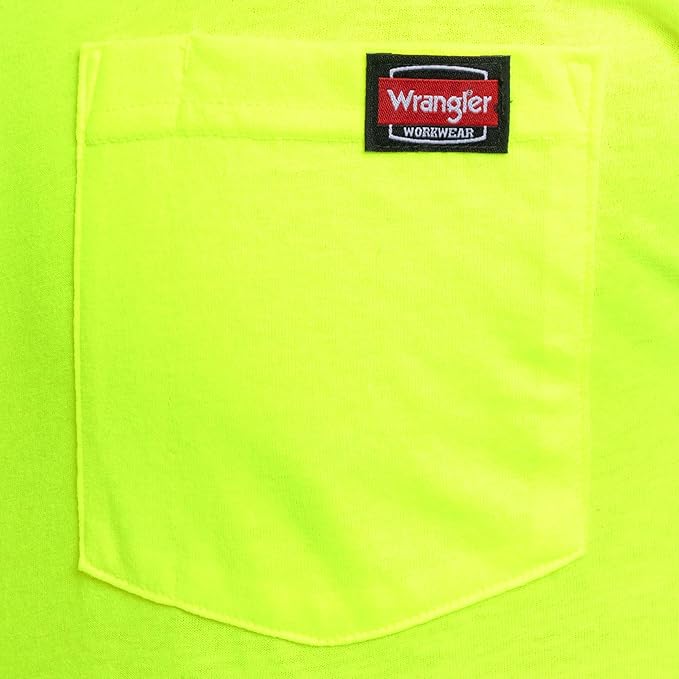 Wrangler Men's Short Sleeve Pocket T-Shirt, 2-Pack
