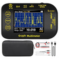 BSIDE 20000 Counts Digital Multimeter Date Recorder, 1uV/1000V Photovoltaic/Miners Voltmeter Tester, TRMS with Rechargeable, Measures Capacitance Diode MAX/MIN/PEAK Voltage Temperature Ohm Continuity