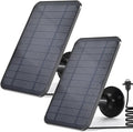 Solar Panel for Blink Outdoor Camera 4, 4W Solar Panel Compatible with Blink Outdoor 4 (4th Gen) Camera, USB-C Port，Waterproof Rubber Plug, 13.12ft Charging Cable and 360°Adjustable Mount 2 Pack