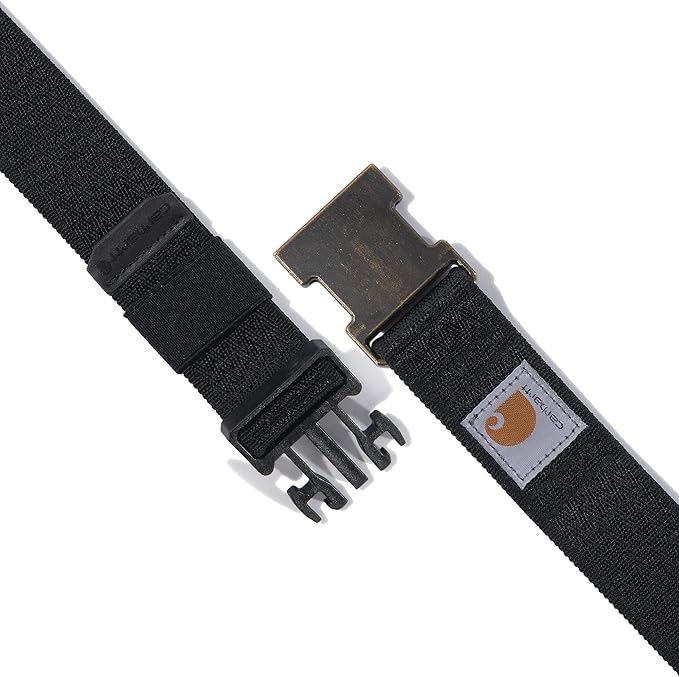 Carhartt Men's Rugged Flex Nylon Webbing Belt